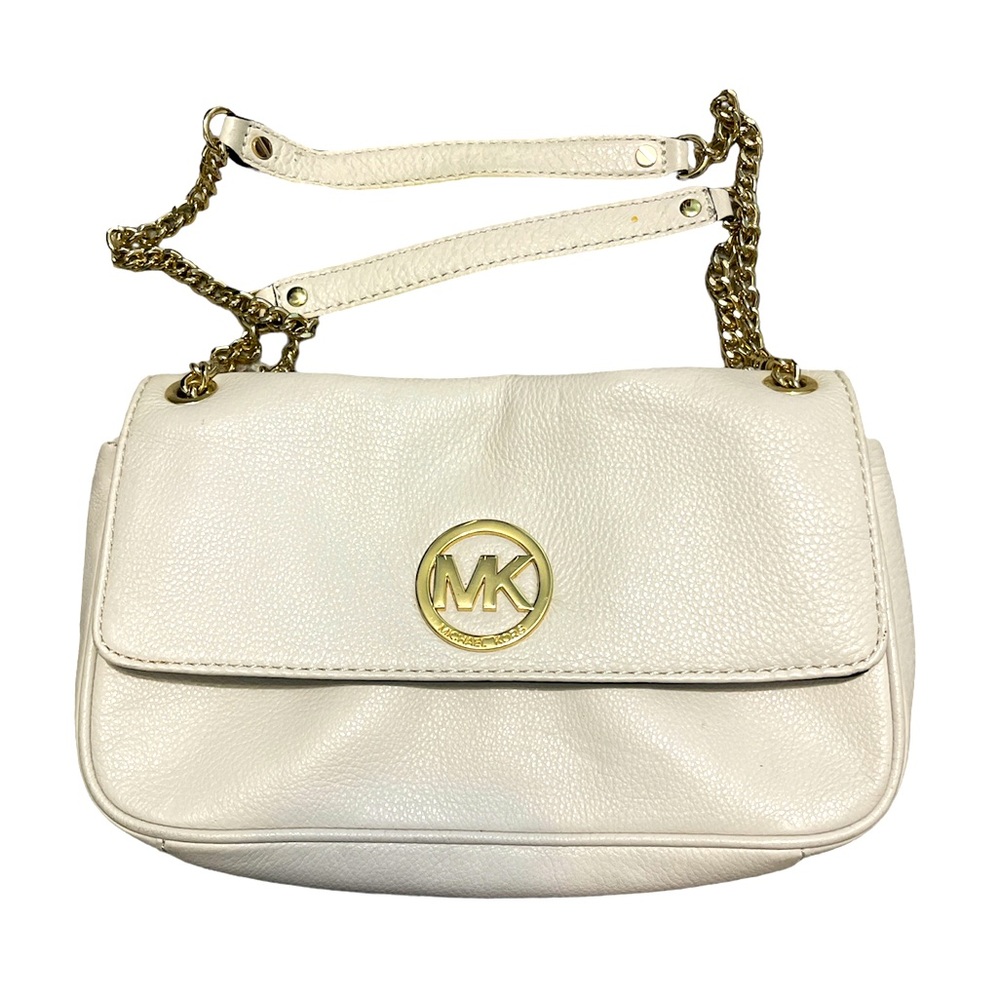 White Micheal Kors Shoulder Bag